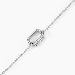 Histoire d'Or Bracelet Urban Call De Zirconium argent blanc oxyde Outlet