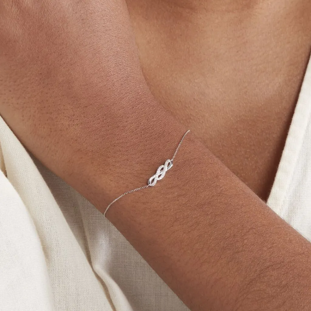Histoire d'Or Bracelet Ursulla Or Blanc Diamant Sale