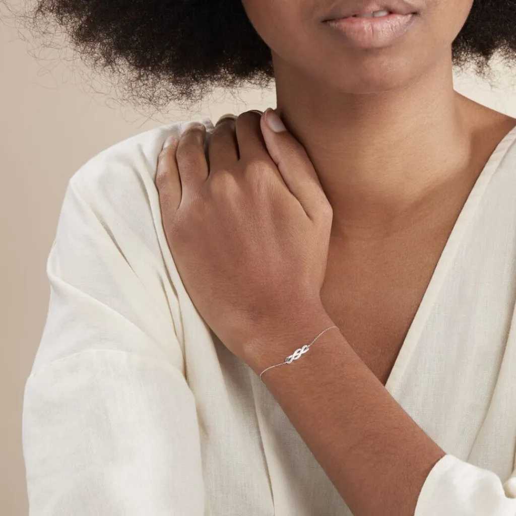 Histoire d'Or Bracelet Ursulla Or Blanc Diamant Sale