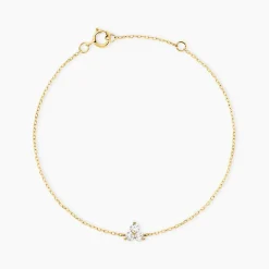 Histoire d'Or Bracelet Usoa Or Jaune Diamant Synthétique Clearance