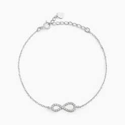 Histoire d'Or Bracelet Veda Argent Blanc Oxyde De Zirconium New