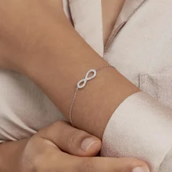 Histoire d'Or Bracelet Veda Argent Blanc Oxyde De Zirconium New