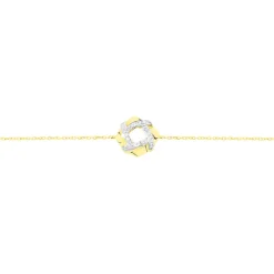 Histoire d'Or Bracelet Volcania Or Jaune Diamant Sale