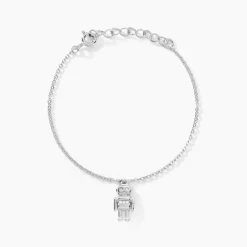 Histoire d'Or Bracelet Wallie Argent Blanc Oxyde De Zirconium Outlet