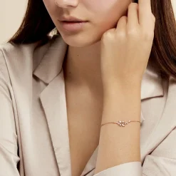 Histoire d'Or Bracelet Wendy Argent Rose Oxyde De Zirconium Best