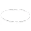 Histoire d'Or Bracelet Whitney Argent Blanc Oxyde De Zirconium New