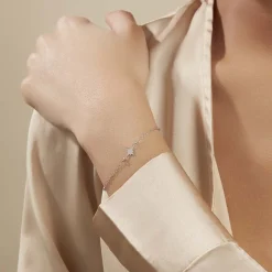 Histoire d'Or Bracelet Wiem Argent Blanc
