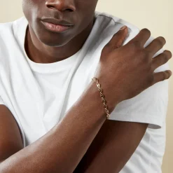 Histoire d'Or Bracelet William Plaqué Or Jaune Outlet