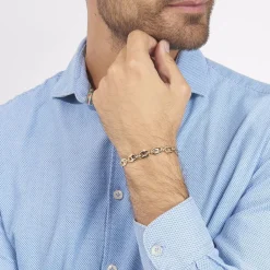 Histoire d'Or Bracelet William Plaqué Or Jaune New