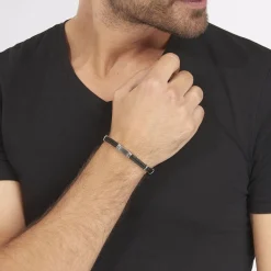 Histoire d'Or Bracelet Yannik Acier Blanc Best