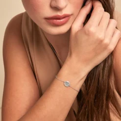 Histoire d'Or Bracelet Zea Argent Blanc Nacre argent blanc nacre blanc Best