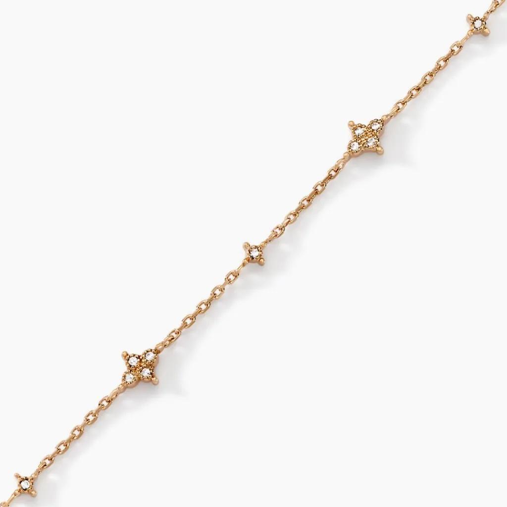 Histoire d'Or Bracelet Ziha Plaqué Or Jaune Oxyde De Zirconium Discount