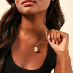 Histoire d'Or Broche Demetrios Or Jaune Camée New