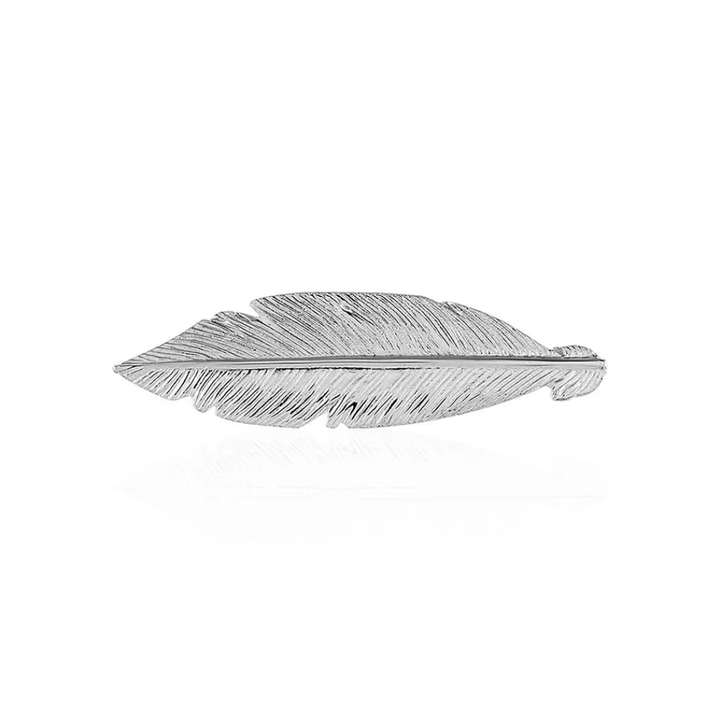 Histoire d'Or Broche Euriell Argent Blanc Hot