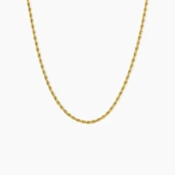 Histoire d'Or Chaine Ambra Acier Jaune New