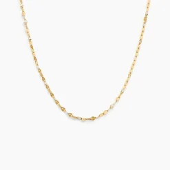 Histoire d'Or Chaine Asteria Or Jaune