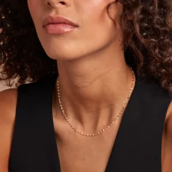 Histoire d'Or Chaine Asteria Or Jaune