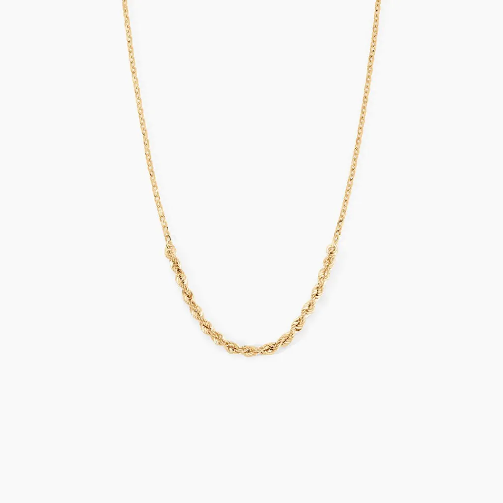 Histoire d'Or Chaine Cormag Or Jaune Hot