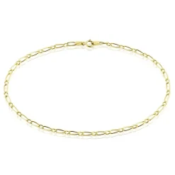 Histoire d'Or Chaine De Cheville Or Jaune Kalla New