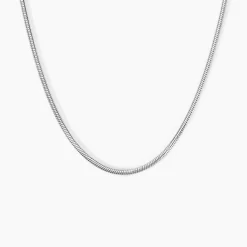 Histoire d'Or Chaine Nino Argent Blanc Hot