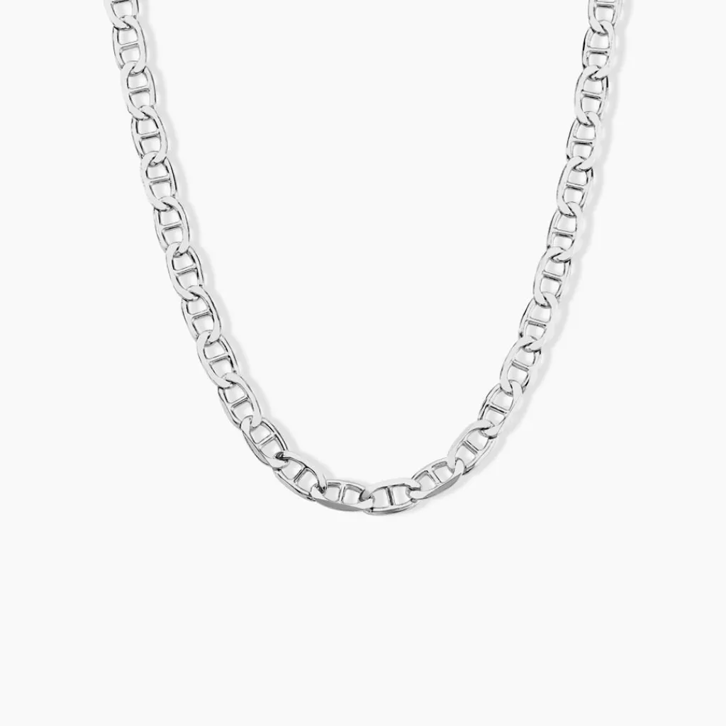 Histoire d'Or Chaine Piato Argent Blanc Discount