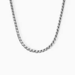 Histoire d'Or Chaine Vano Acier Blanc Sale