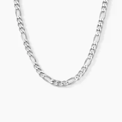 Histoire d'Or Chaine Vivian Argent Blanc