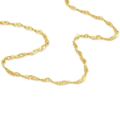 Histoire d'Or Chaîne Abbygail  Maille Singapour Or Jaune