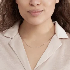 Histoire d'Or Chaîne Alyze Argent Blanc Online