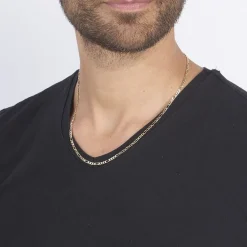 Histoire d'Or Chaîne Bixente Plaqué Or Jaune Best