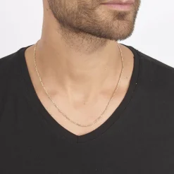 Histoire d'Or Chaîne Bixente Plaqué Or Jaune Outlet