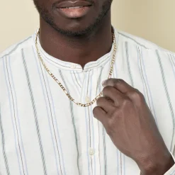 Histoire d'Or Chaîne Bixente Plaqué Or Jaune Clearance