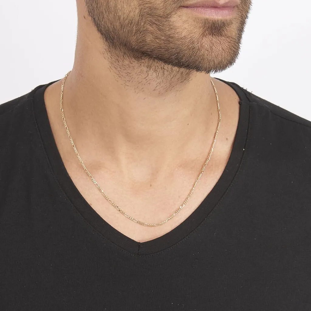 Histoire d'Or Chaîne Bixente Plaqué Or Jaune New