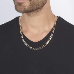 Histoire d'Or Chaîne Bixente Plaqué Or Jaune Outlet