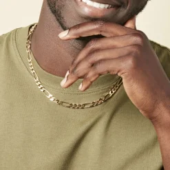 Histoire d'Or Chaîne Bixente Plaqué Or Jaune Outlet