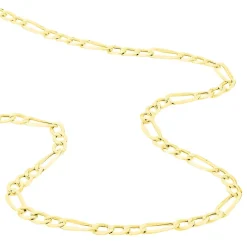 Histoire d'Or Chaîne Cameo Maille Alternee 1/3 Or Jaune Sale