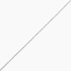 Histoire d'Or Chaîne Claudine Maille Forçat Argent Blanc Sale