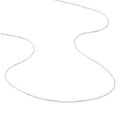 Histoire d'Or Chaîne Claudine Maille Forçat Argent Blanc