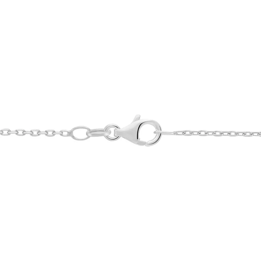 Histoire d'Or Chaîne Claudine Maille Forçat Argent Blanc