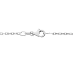 Histoire d'Or Chaîne Claudine Maille Forçat Argent Blanc Hot