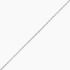 Histoire d'Or Chaîne Claudine Maille Forçat Argent Blanc Hot