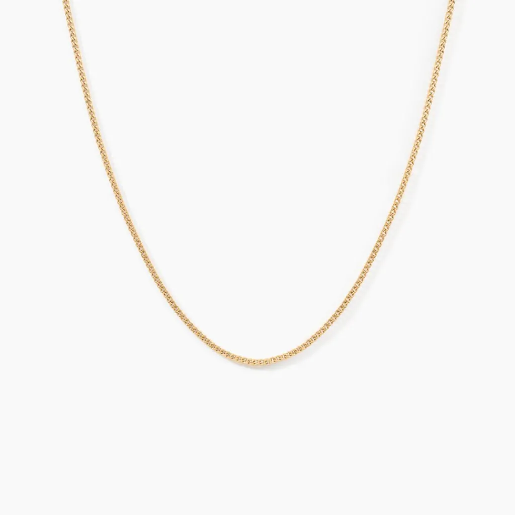 Histoire d'Or Chaîne Clement Plaqué Or Jaune