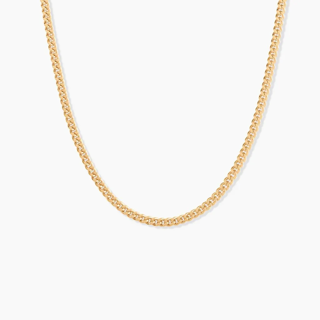 Histoire d'Or Chaîne Clement Plaqué Or Jaune