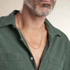 Histoire d'Or Chaîne Clement Plaqué Or Jaune