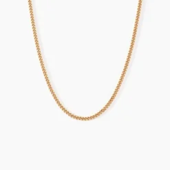 Histoire d'Or Chaîne Clement Plaqué Or Jaune