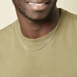 Histoire d'Or Chaîne Clementine Argent Blanc Hot