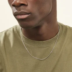 Histoire d'Or Chaîne Clementine Argent Blanc Online