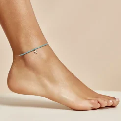 Histoire d'Or Chaîne De Cheville Argent Blanc Noga Miyuki Best