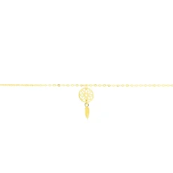 Histoire d'Or Chaîne De Cheville Atarah Or Jaune