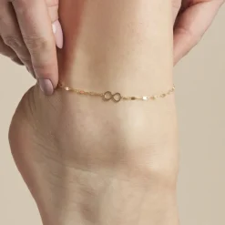 Histoire d'Or Chaîne De Cheville Carlisa Or Jaune Discount